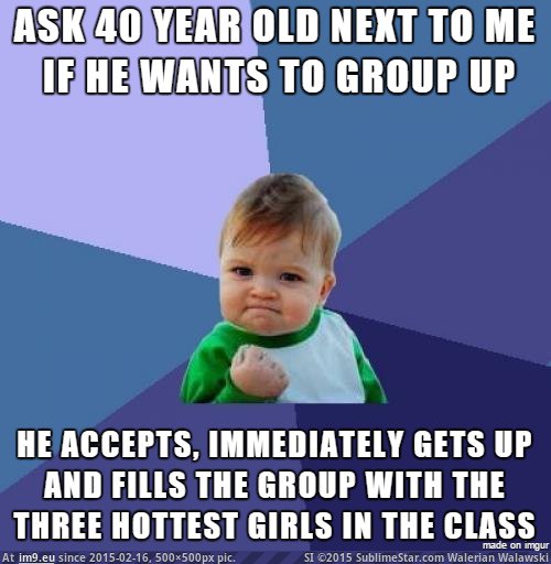 [Adviceanimals] I knew he would take the class seriously, but I wasn't expecting this. (in My r/ADVICEANIMALS favs)