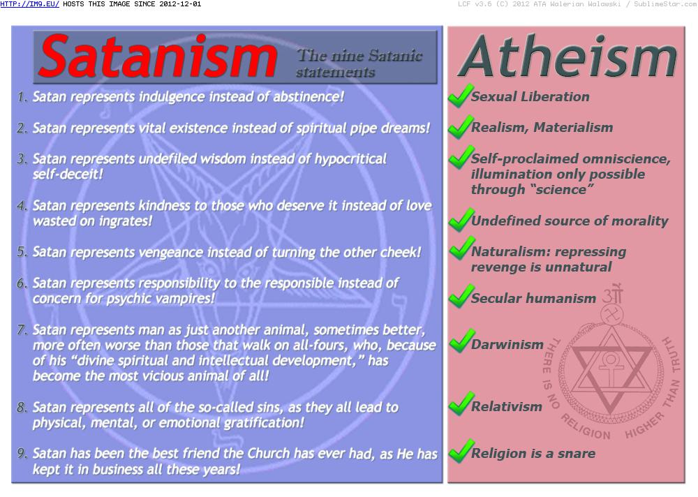 Atheism Is Satanism 33 (in Zionist Conspiracy Pics)