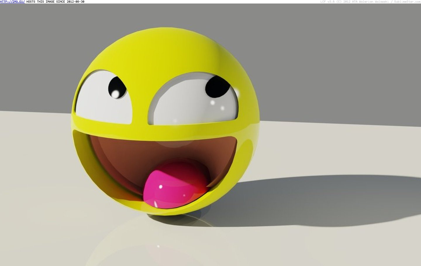 Awesome (smiley wallpaper) (in Smiley Wallpapers)