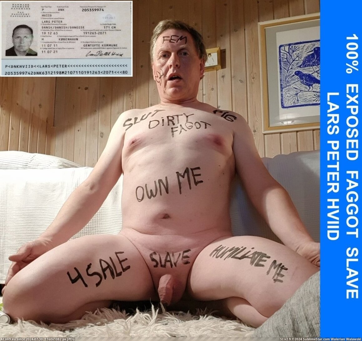 #Nude #Gay #Slave #Lars #Exposed #Faggot axAfO93l Pic. (Image of album Faggot Lars Hviid slave named exposed))