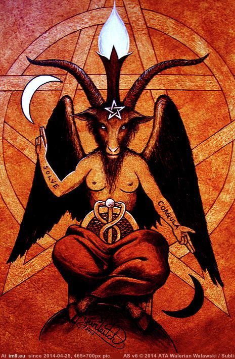 #Yuri #Leitch #Baphomet Baphomet by Yuri Leitch Pic. (Obraz z album Rehost))