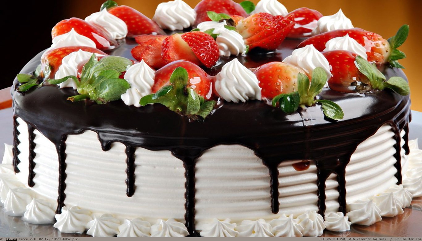 Cake Wallpaper 1366X768 (in Food and Drinks Wallpapers 1366x768)