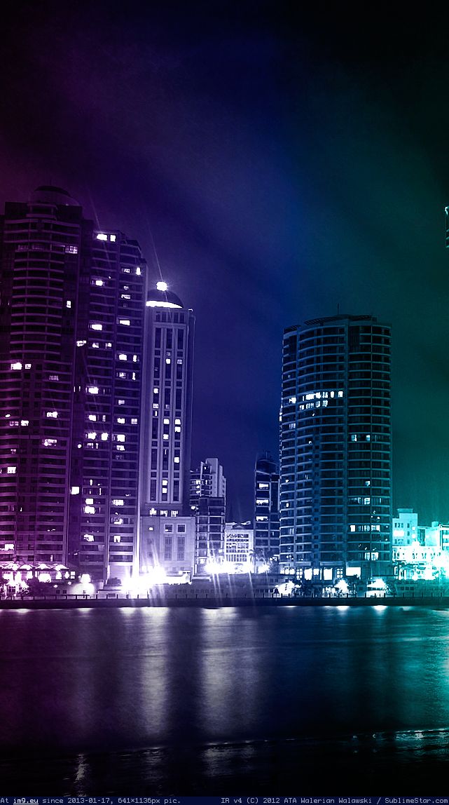 City Lights1 (iPhone wallpaper) (in IPhone 5 wallpapers W3S)