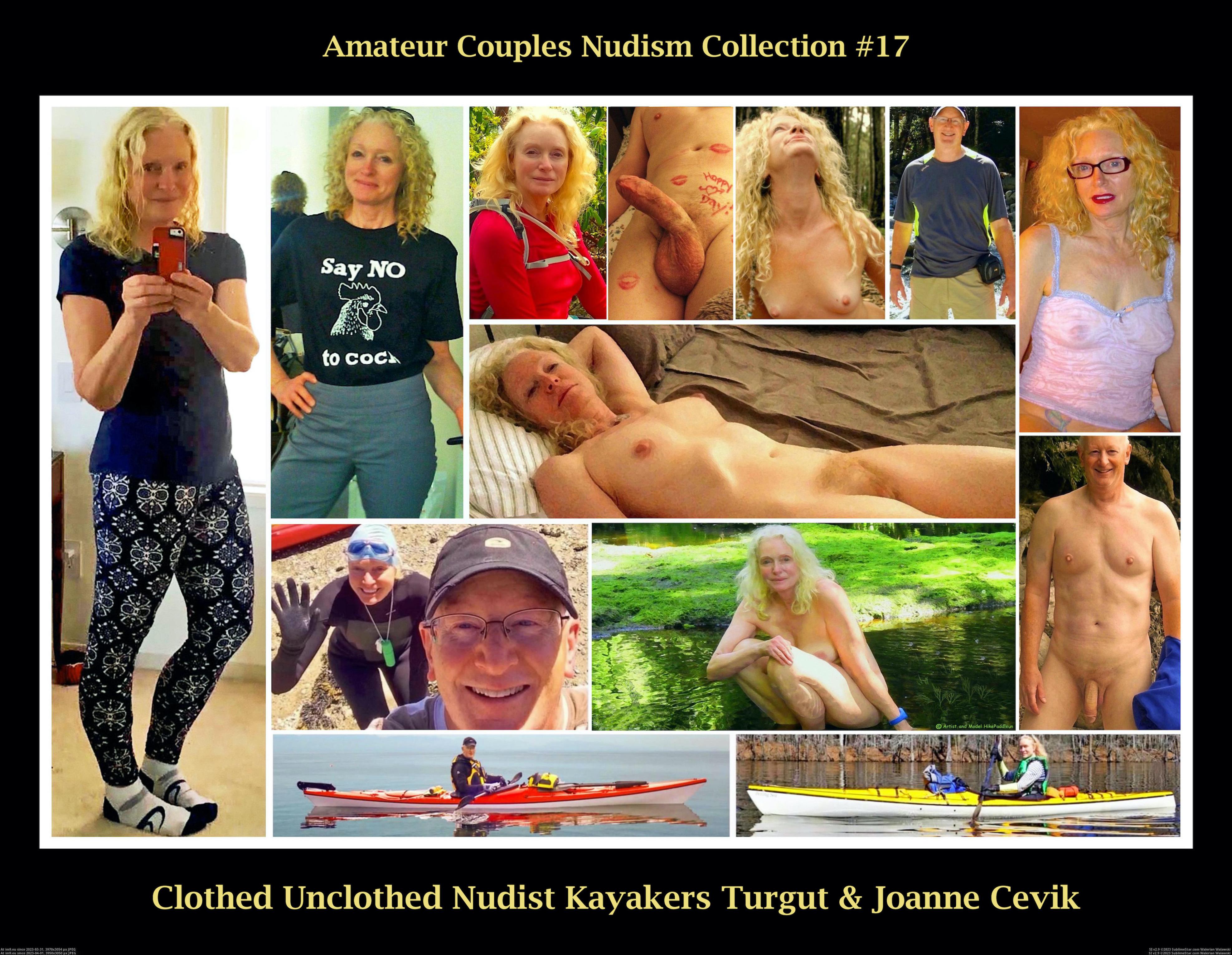 Clothed Unclothed Amateur Nanaimo Nudist Kayakers (in Instant Upload)