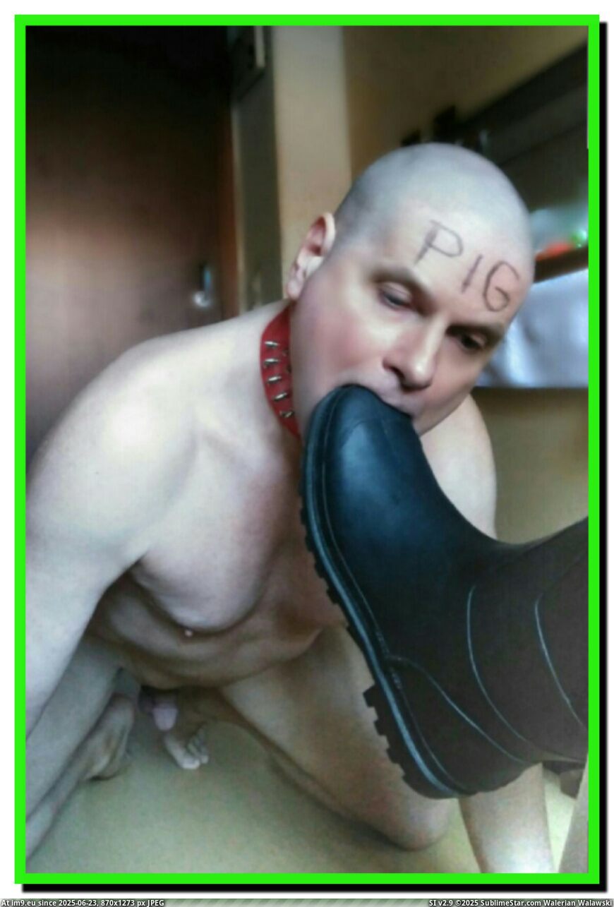cruel mistress shows submissive loser (in Instant Upload)