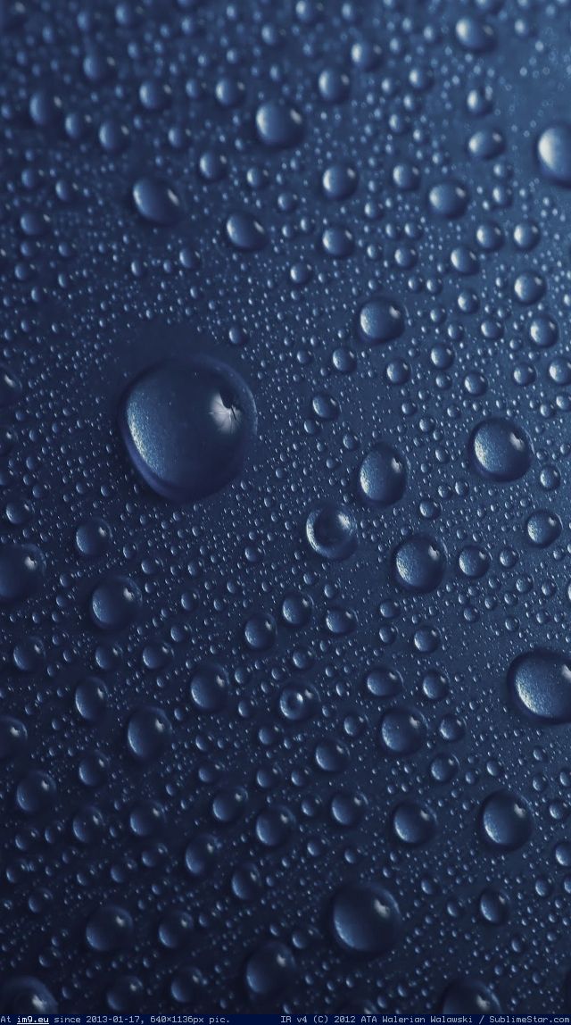 Dark Blue Aqua Retina Display Iphone 5 Wallpaper (iPhone wallpaper) (in IPhone 5 wallpapers W3S)