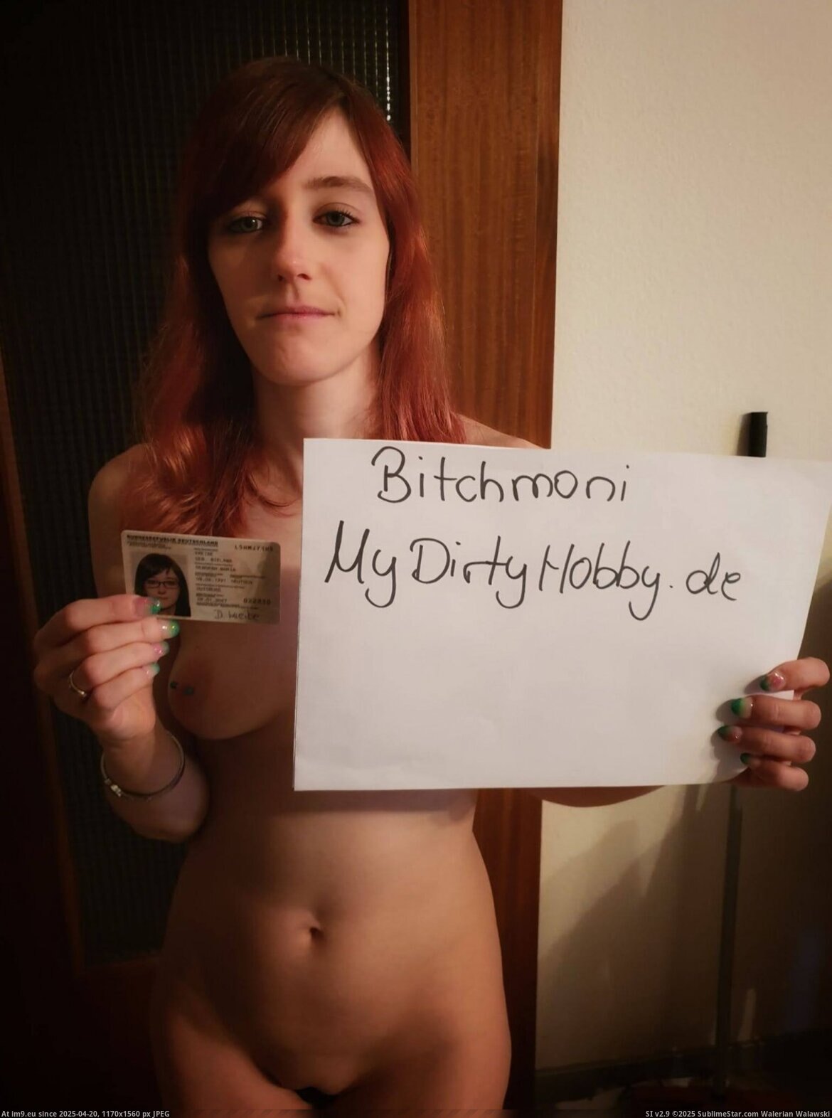 #Porn #Amateur #Webslut #Main #Maria #Frankfurt #Deborah #Konrad #1991 #60437 DEBORAH MARIA KREIBE BIELAWA 8.4.1991 , Konrad-Duden-weg 3 , 60437 Frankfurt Main, webslut hure Ausweis Pic. (Изображение из альбом Instant Upload))