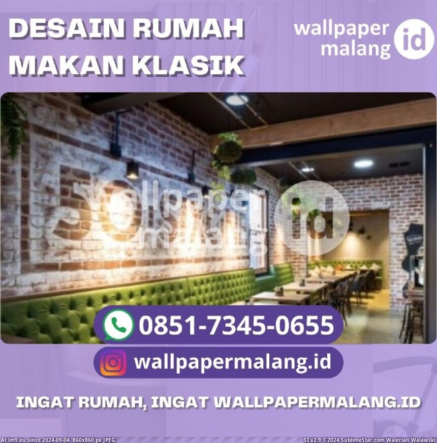 #Image #Rumah #Desain DESAIN RUMAH MAKAN KLASIK Pic. (Obraz z album Instant Upload))