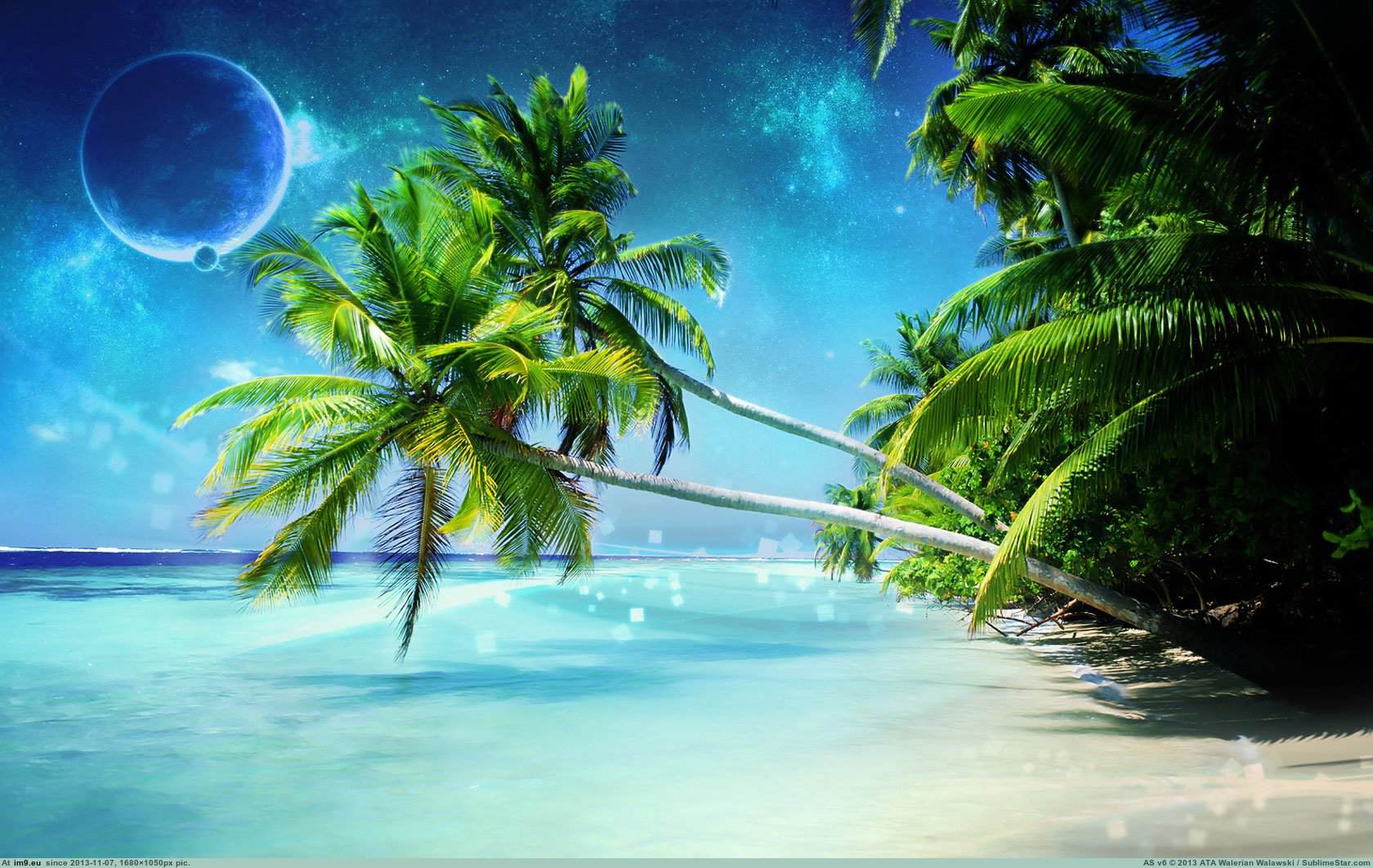 Dream Beach Wide (HD wallpaper) (in Amazing HD Wallpapers)