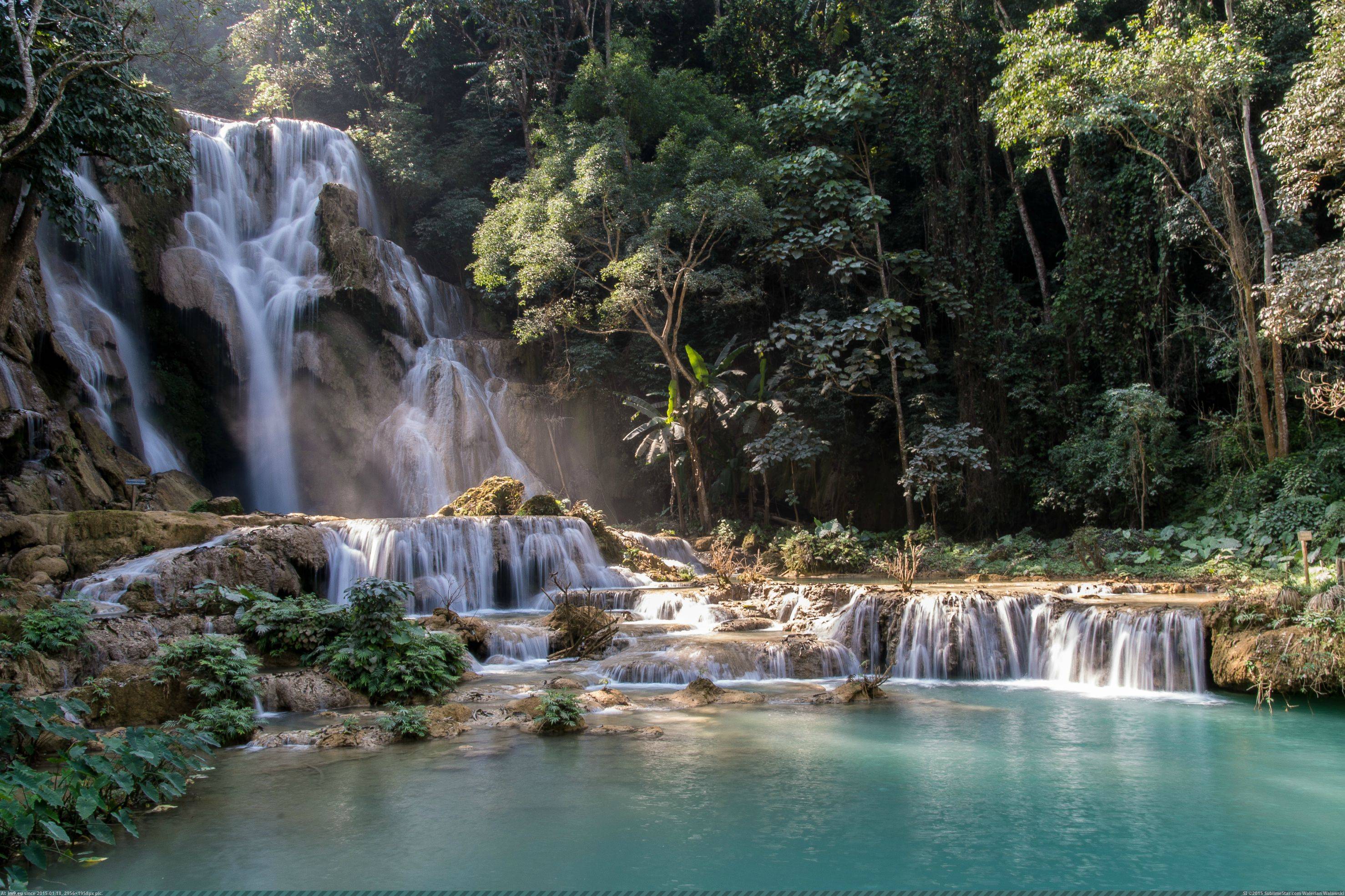 [Earthporn] Kuang Si Falls, Laos  [4928x3264] (in My r/EARTHPORN favs)