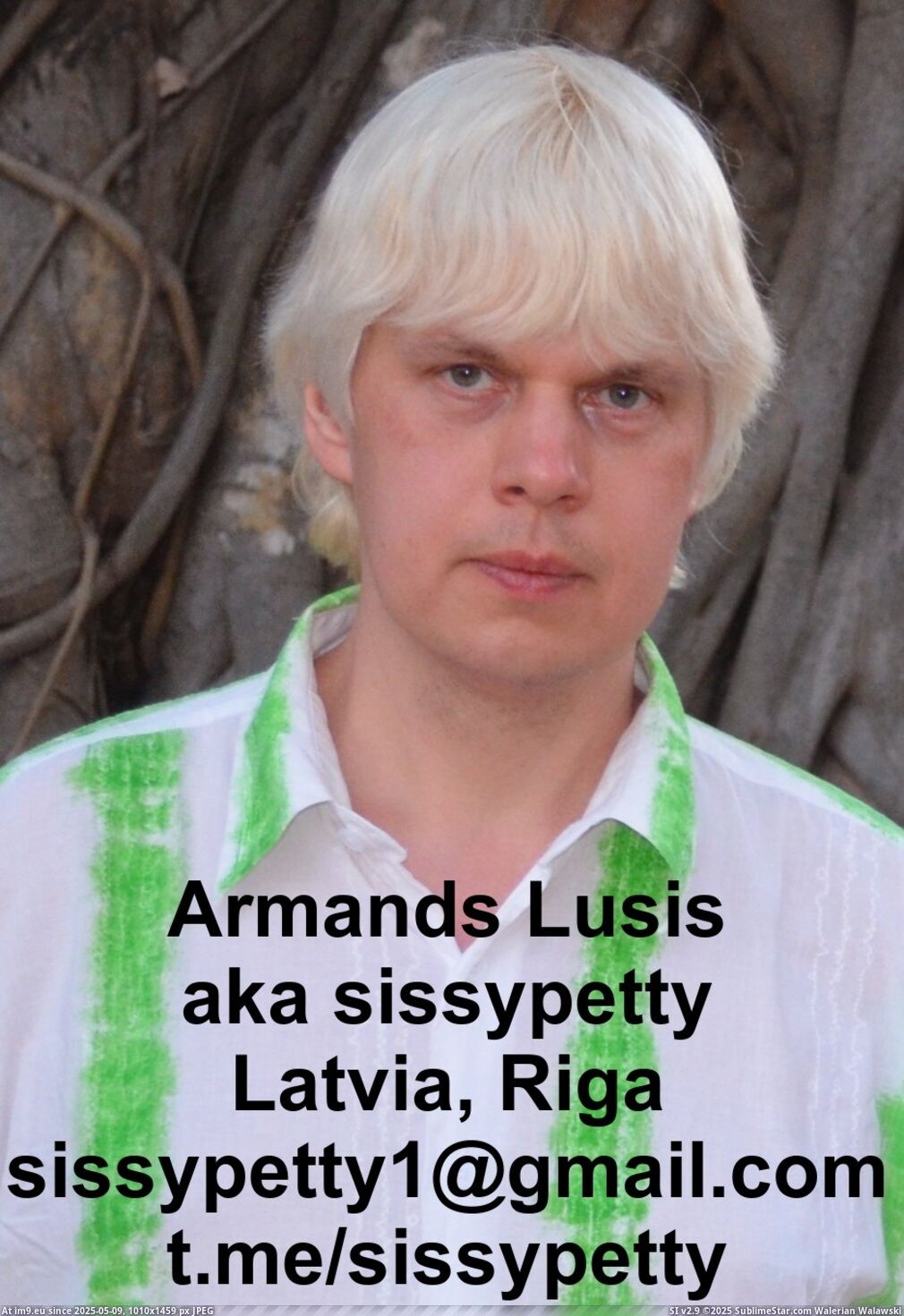 #Porn #Xxx #Slut #Whore #Fag #Faggot #Exposure #Armands faggot Armands Lusis slut sissypetty Latvia Riga exposure porn whore xxx Pic. (Image of album Humiliated fuck puppet Armands Lusis slut sissypetty Latvia Riga exposure porn whore xxx))