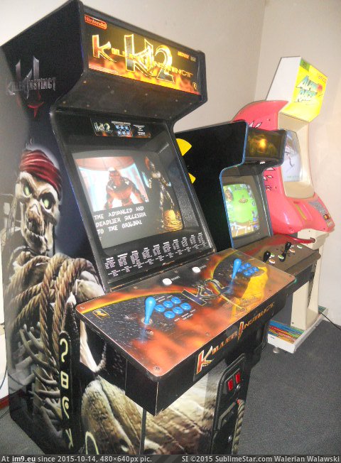 FREE PLAY KILLER INSTINCT ARCADE GAME (in BEST BOSS SUPPORTS EMPLOYEE GAME ROOM VIDEO ARCADE)