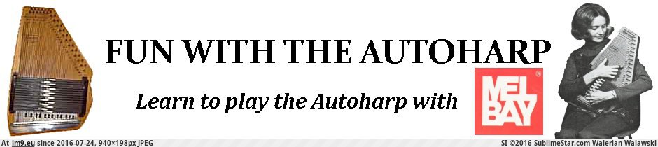 #Fun #Banner Fun With The Autoharp - Banner Pic. (Imagen de album Roots Music images))