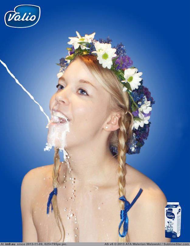 [Funny] This is a real Ad for milk in Finland. (in My r/FUNNY favs)