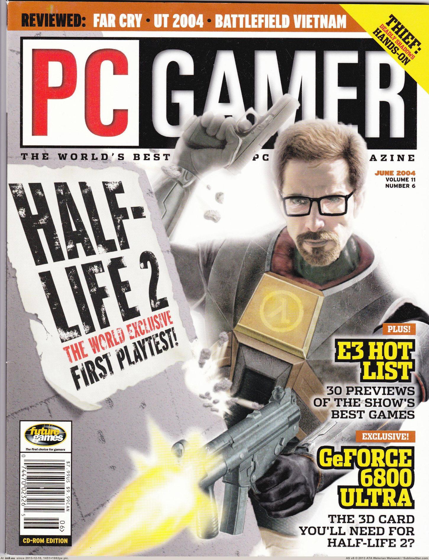 [Gaming] Half-Life 2 - First Look (Old PC Gamer Scan) 1 (in My r/GAMING favs)
