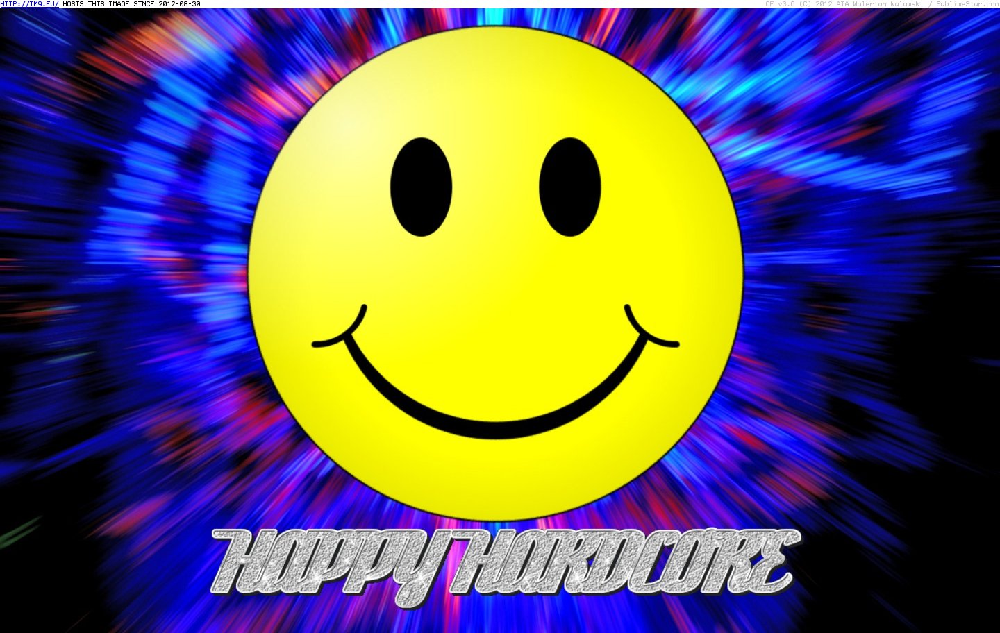 Happy Hardcore (smiley wallpaper) (in Smiley Wallpapers)