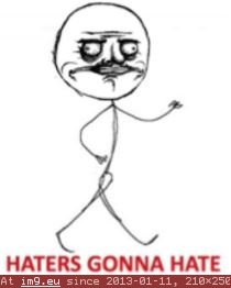 Haters Gunna Hate (meme face) (in Memes, rage faces and funny images)