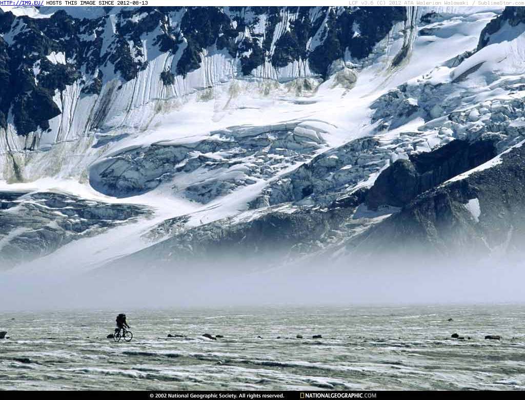 Ice Cyclist (in National Geographic Photo Of The Day 2001-2009)