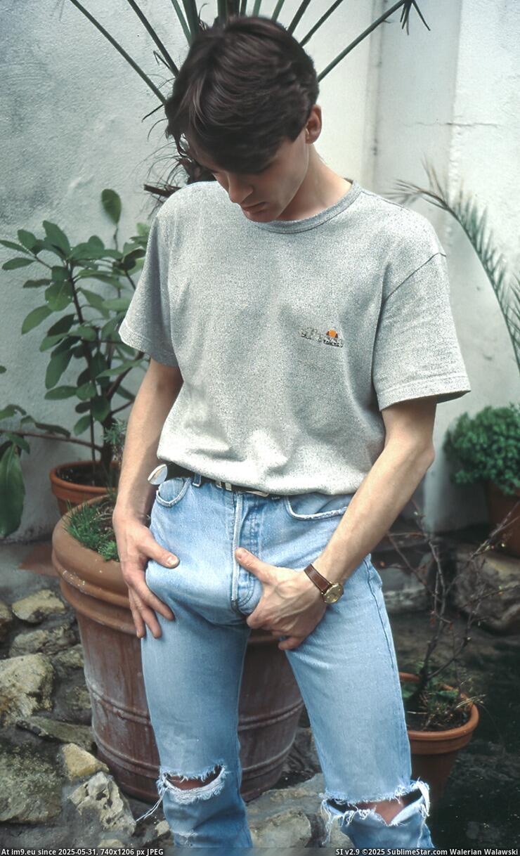 #Slut #Whore #Gay #German #Jeans #Fuckable #Gaywhore #Fag #Faggot #Homo JEANS-1-3 Pic. (Image of album My vintage Pictures (18+)))