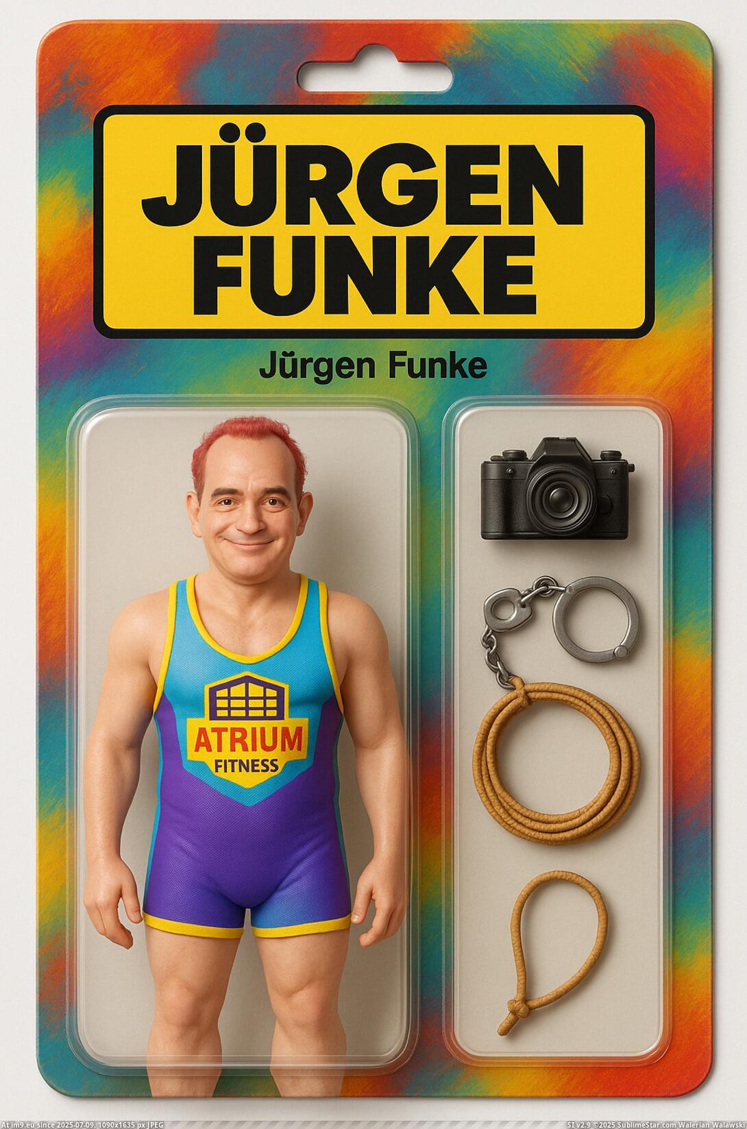Jürgen Funke Actionfigur in Retro-Verpackung (in Instant Upload)