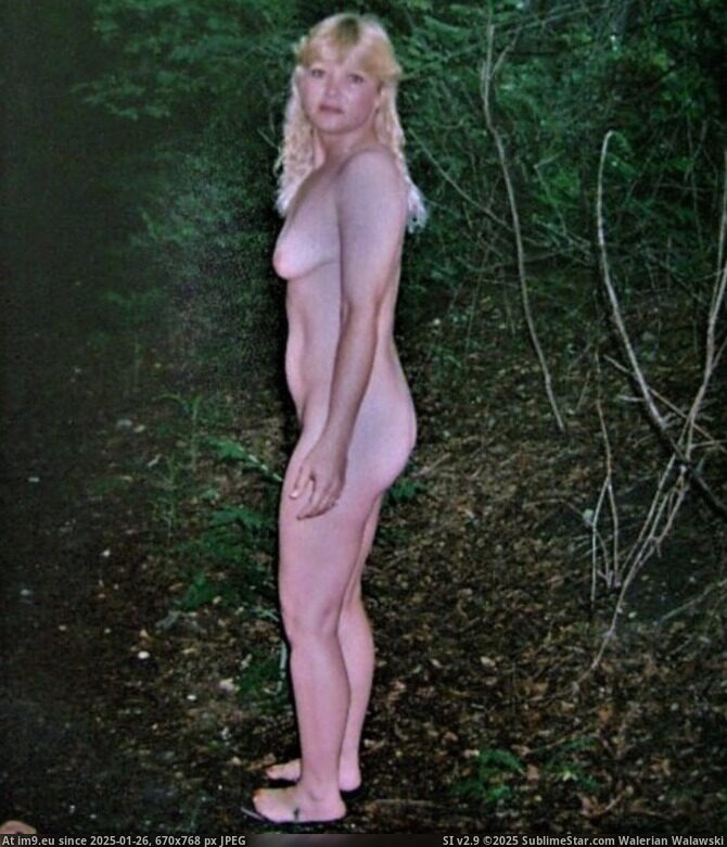 #Blonde #Wife #Outdoor #Naked Lora Naked In The Public Park Pic. (Image of album Wife Lora))