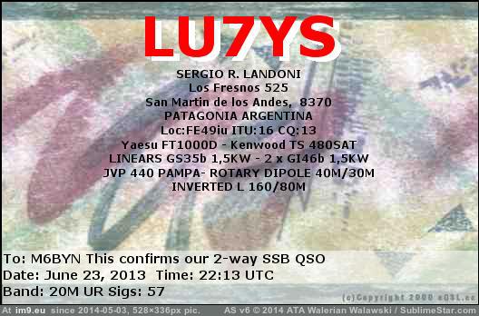 LU7YS_20130623_2213_20M_SSB (in M6byn1)