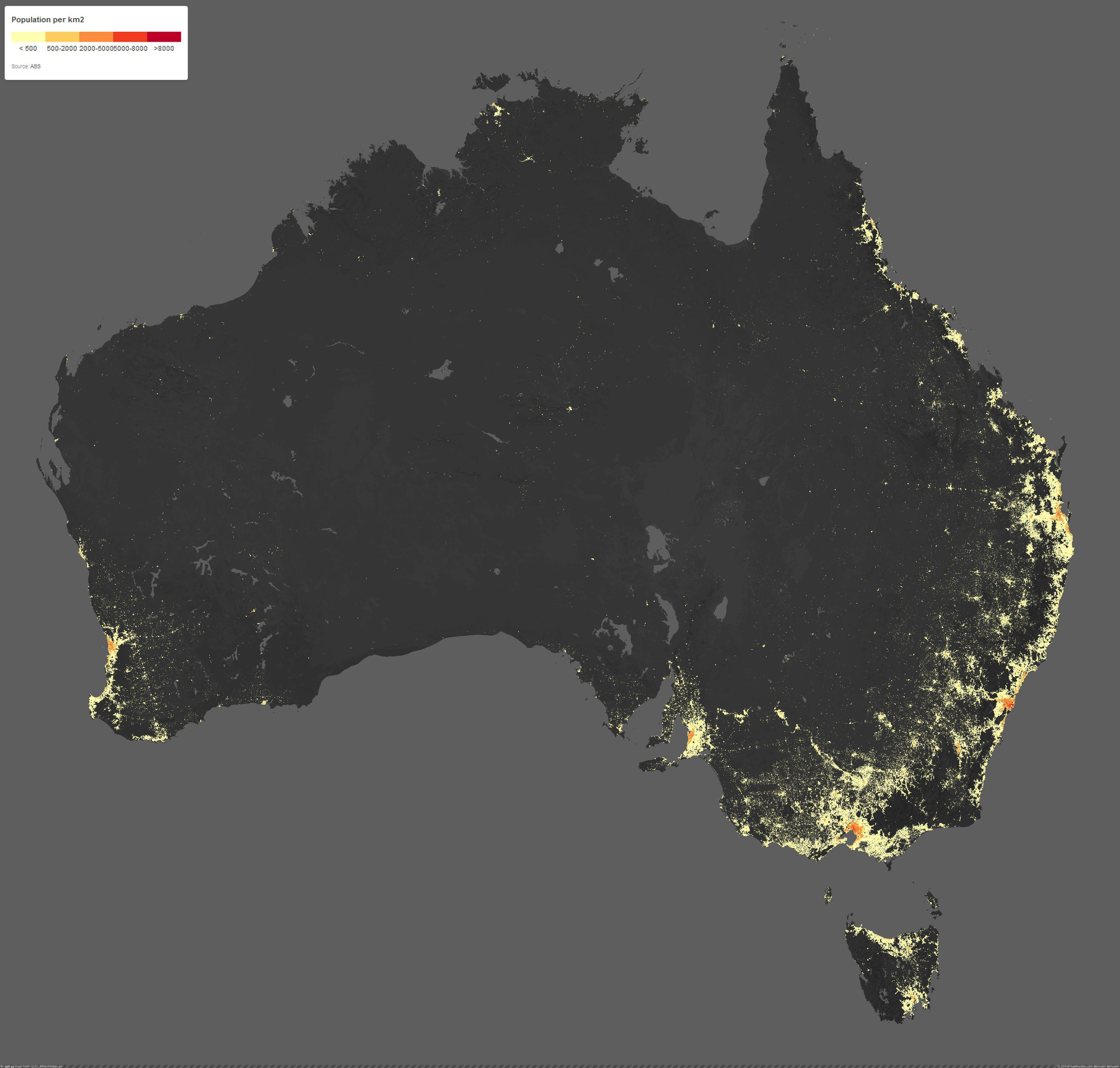 Размещение населения австралия и океания. Карта плотности населения Австралии. Плотность населения Австралии. Карта населенности Австралии. Карта Австралии по плотности населения.