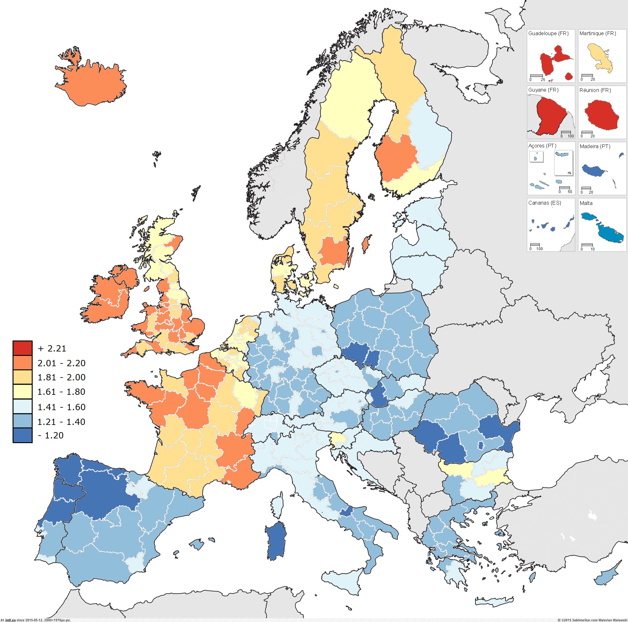 2012 eu. Total Fertility rate in Europe Map. Fertility rate in Poland Regions. Eu Birth rates Map.