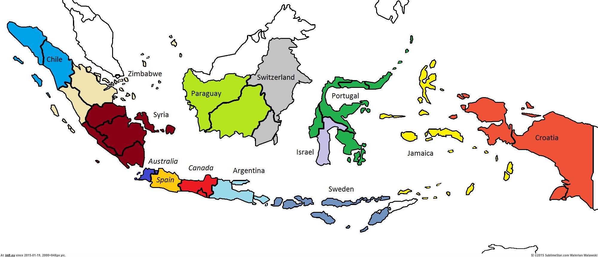 [Mapporn] Indonesia's population broken down [2000x848] (in My r/MAPS favs)