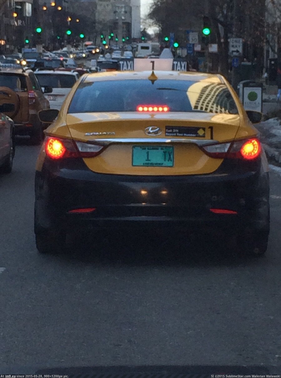 [Mildlyinteresting] I found Cab #1 in Chicago (in My r/MILDLYINTERESTING favs)
