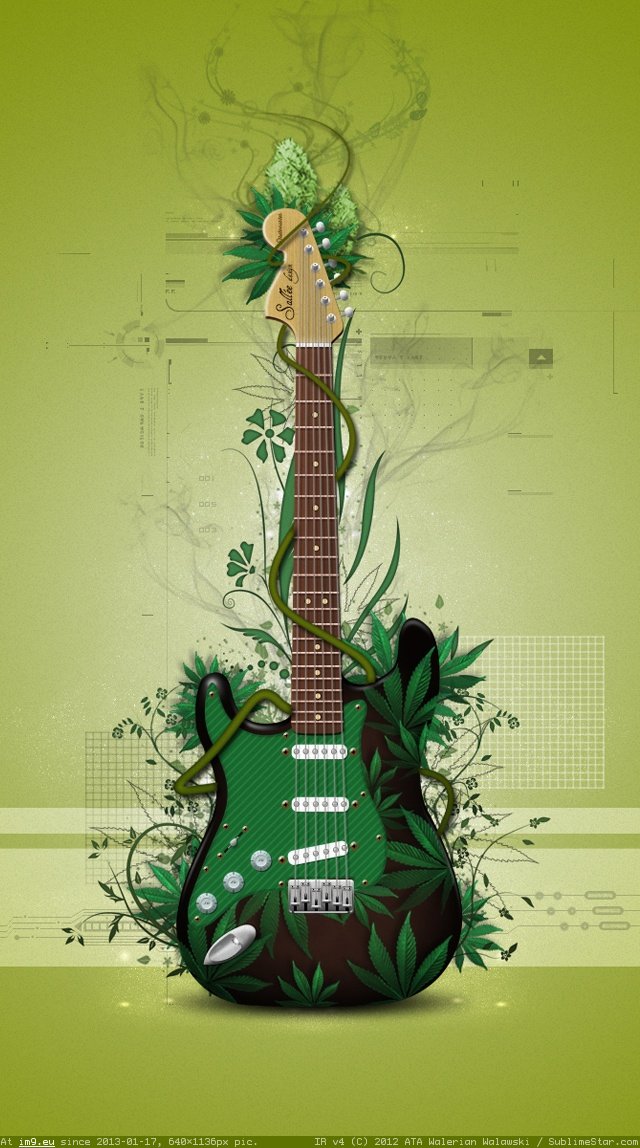 Music Guitar 640X1136 (iPhone wallpaper) (in IPhone 5 wallpapers W3S)