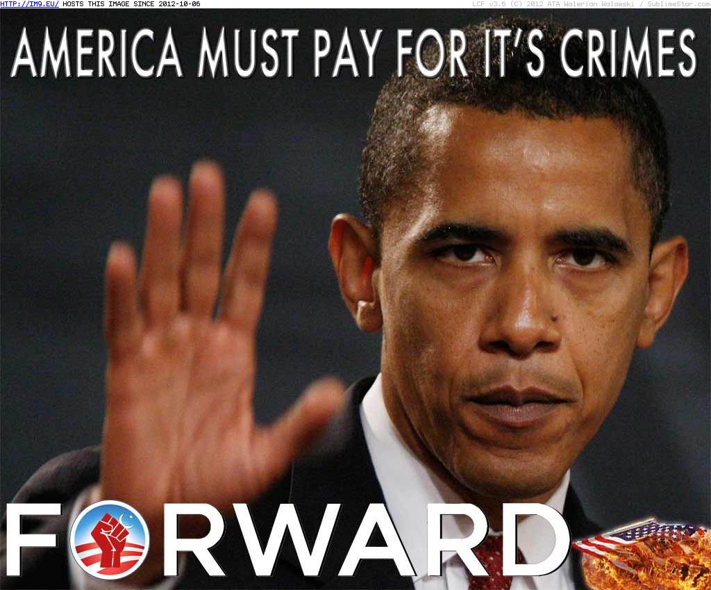 Obama America Must Pay For Its Crimes (in Obama is Failure)