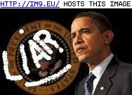Obama cant stop lying 230 (in O b a m a)