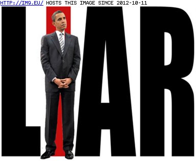 Obama cant stop lying 234 (in O b a m a)