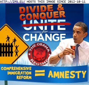 Obama Divide and Conquer (in O b a m a)