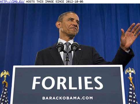 Obama Forlies (in Obama is Failure)