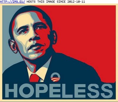 obama hopeless (in O b a m a)