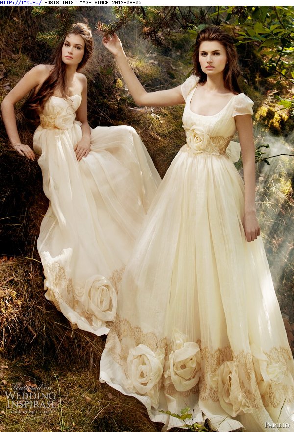 Off white ivory wedding dresses of 2011 (in Wedding dresses)