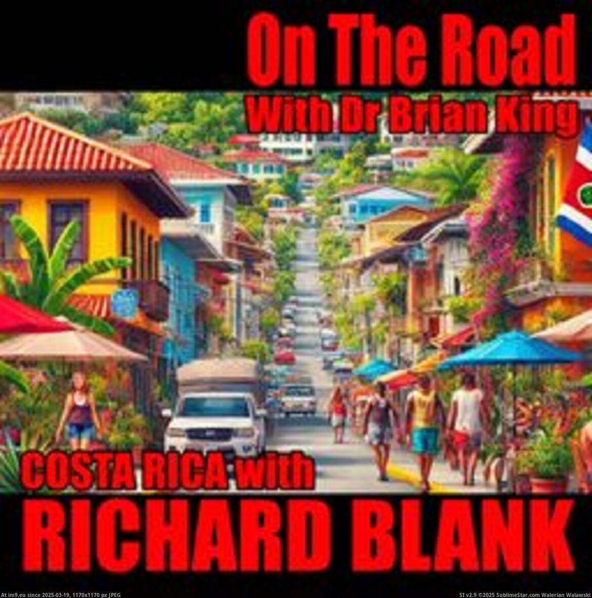 #Road #Instant #King #Brian #Guest #Podcast #Ricas #Center #Costa #Richard On the road with Dr. Brian King podcast B2C guest Richard Blank Costa Ricas Call Center Pic. (Obraz z album Instant Upload))