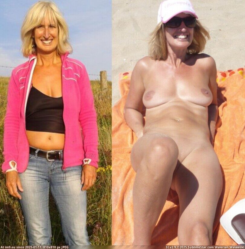 #Amateur #Dressed #Unclothed #Onoff #Collage #Undressed #Clothed OnOff-14-25 Pic. (Image of album On Off Exposed v14))
