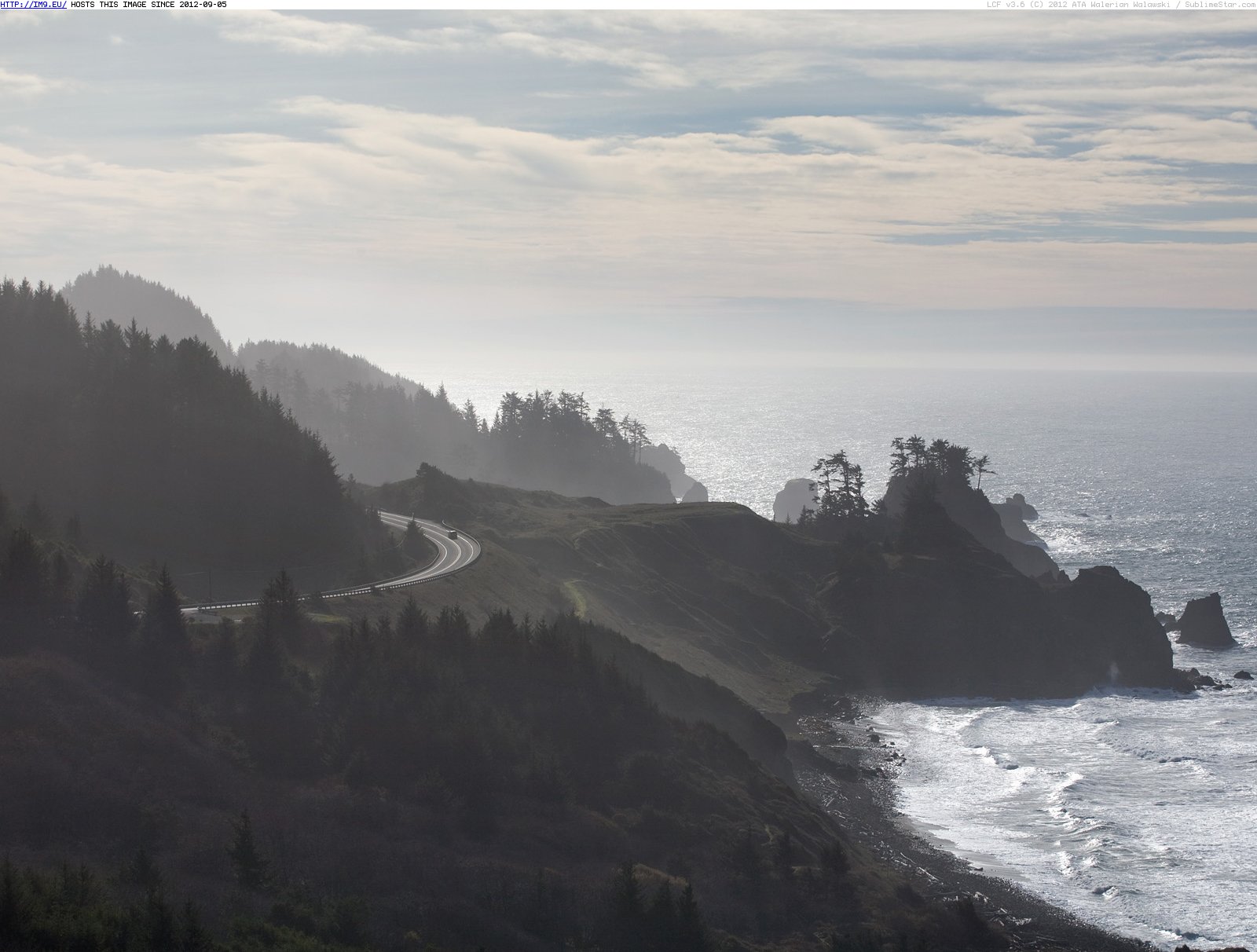 Oregon Coast Highway 101, North of Brookings, Oregon (in Beautiful photos and wallpapers)