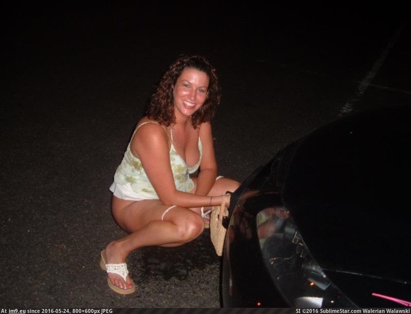 [Pee] In front of a car (in My r/PEE favs)