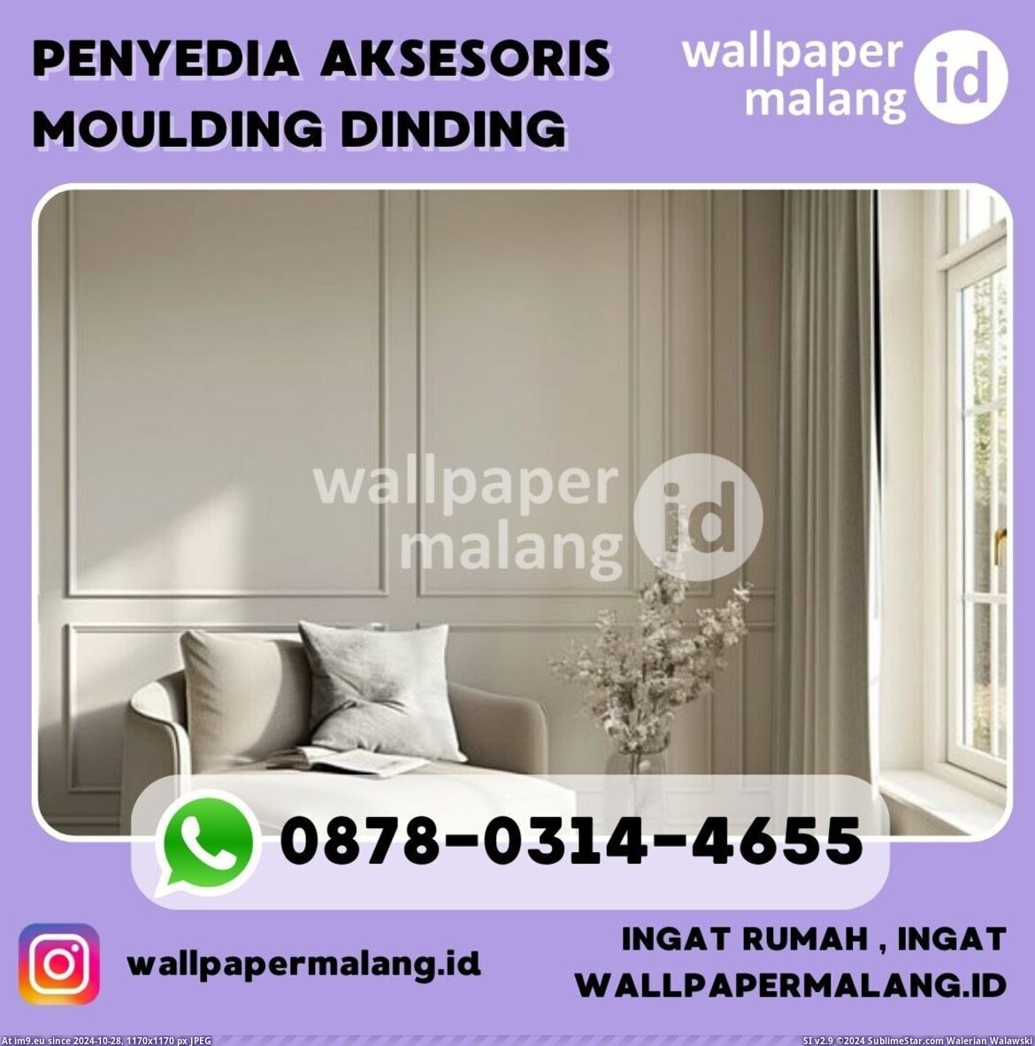 #Image #Dinding #Penyedia PENYEDIA AKSESOSRIS MOULDING DINDING Pic. (Obraz z album Instant Upload))