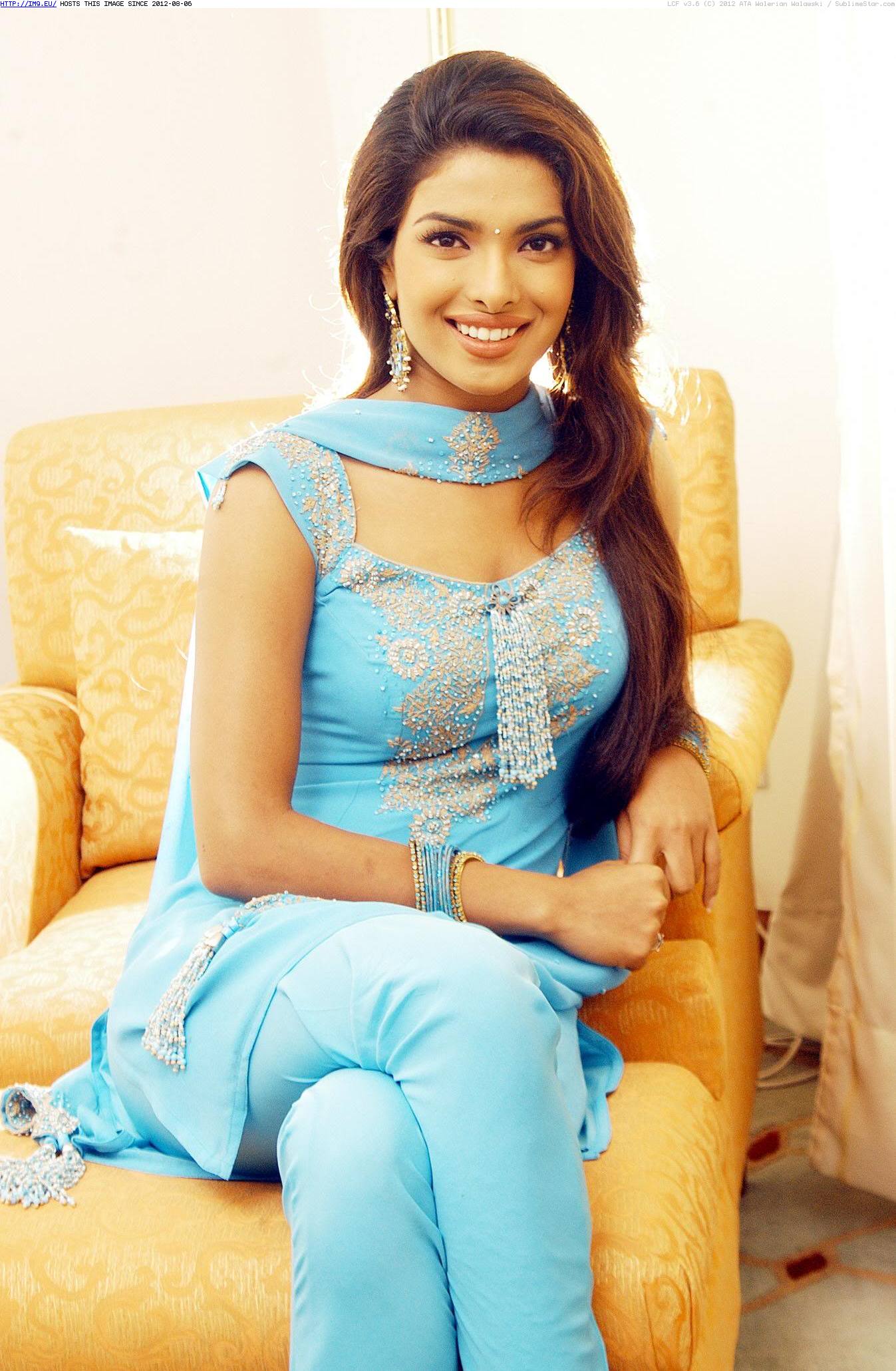 Priyanka Chopra in blue (in Priyanka Chopra Photo Gallery)