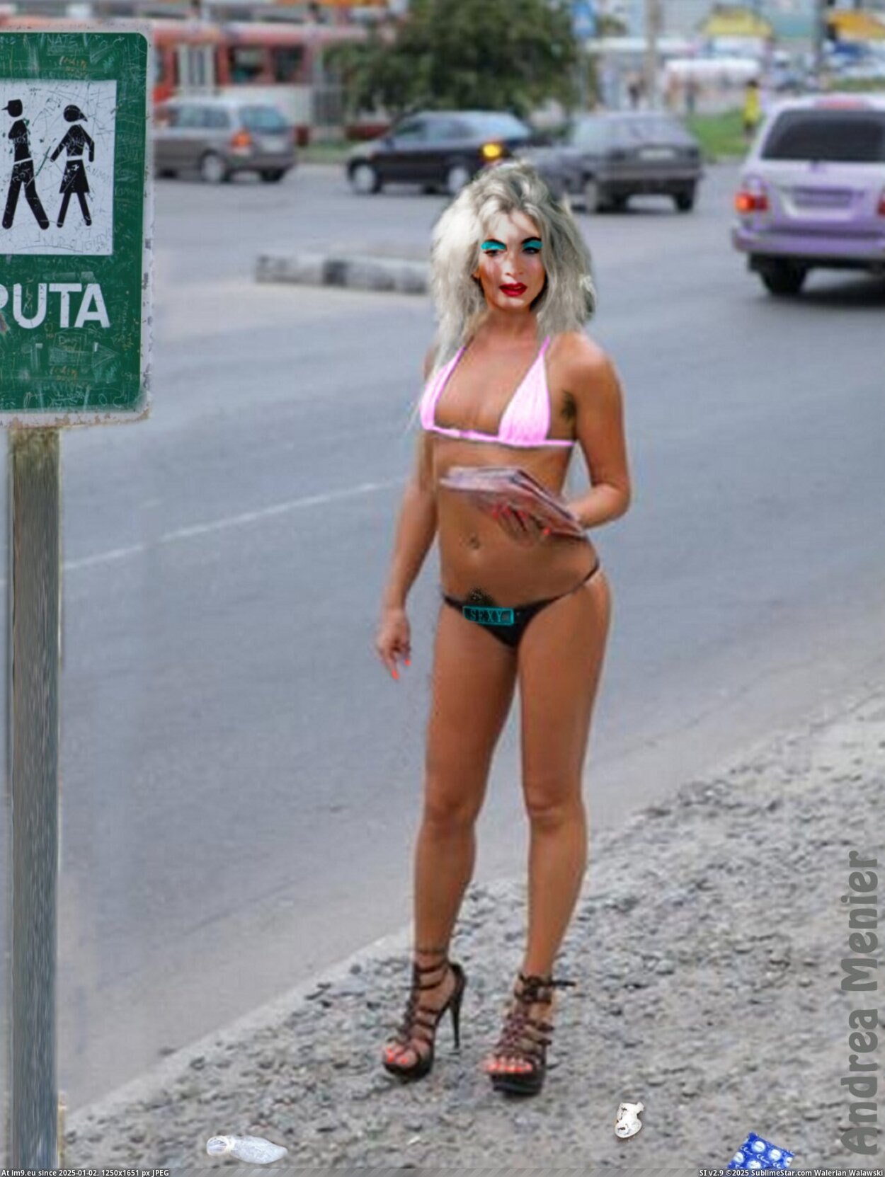 Puta Andrea streetwhoe (in Andreaslut)