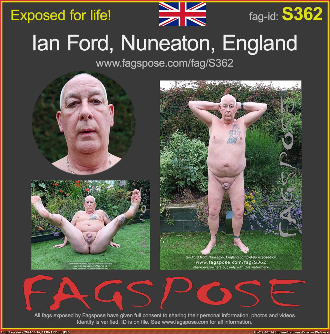 #Exposed #Life #Fag #Ian #Fagspose #Nuneaton #Exhibitionist #England #Ford S362 Ian Ford - Exposed for life Pic. (Image of album Ian Ford from Nuneaton England exposed by Fagspose with fag-id S362))