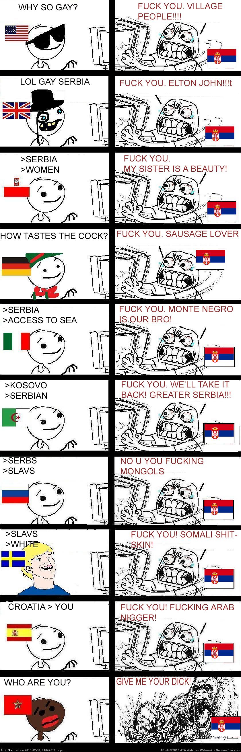Serbia (trolling) (in Trolling different Nations (Countries))