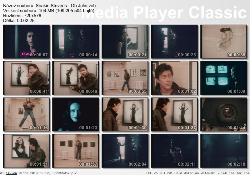 Shakin Stevens - Oh Julie (in Videomusic VOB)