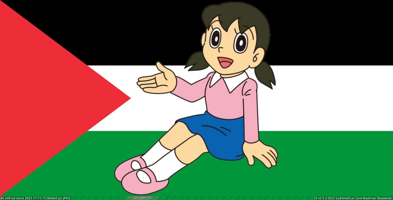 #Anime #Waifu #Antizionist shizukapalestine Pic. (Obraz z album Your Waifu Supports Palestine))