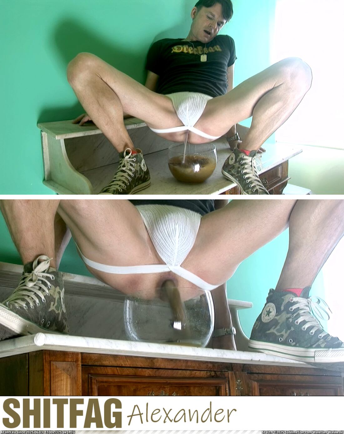 shtfgalex (in SCAT SHIT FAG)
